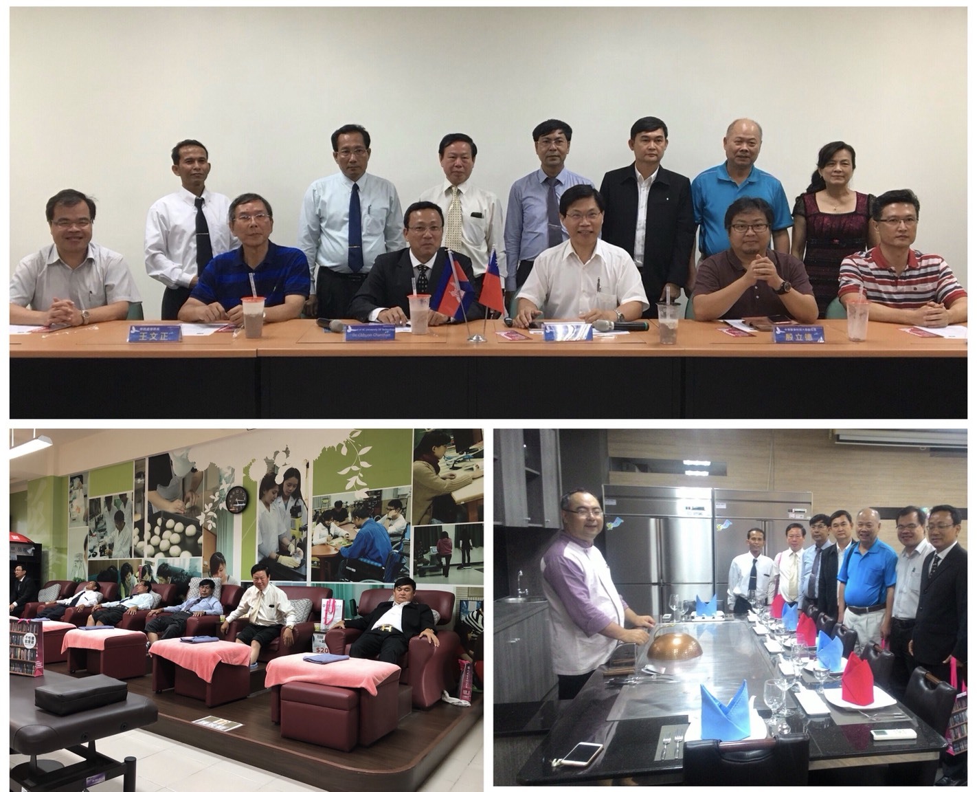 柬埔寨IIC大學校長Dr. Chhuon所率領的柬國校長參訪團7